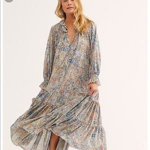 Free People Feeling Groovy Maxi Dress size small